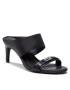 Calvin Klein Natikači Essentia Mule Sndl W/Hdw 70-Lth HW0HW01188 Črna - Pepit.si