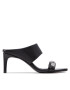 Calvin Klein Natikači Essentia Mule Sndl W/Hdw 70-Lth HW0HW01188 Črna - Pepit.si