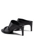 Calvin Klein Natikači Essentia Mule Sndl W/Hdw 70-Lth HW0HW01188 Črna - Pepit.si