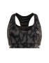 Calvin Klein Performance Top nedrček Medium Support Sports Bra 00GWS0K159 Siva - Pepit.si