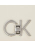 Calvin Klein Ročna torba Re-Lock Double Gusett Xbody K60K611531 Écru - Pepit.si