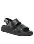 Calvin Klein Sandali Adj Sandal W/Hw HW0HW01479 Črna - Pepit.si