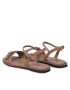 Calvin Klein Sandali Almond Sandal W/Hw HW0HW01483 Rjava - Pepit.si