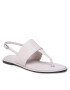 Calvin Klein Sandali Almond Tp Sandal HW0HW01536 Écru - Pepit.si