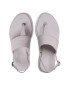 Calvin Klein Sandali Almond Tp Sandal HW0HW01536 Écru - Pepit.si