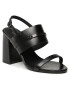 Calvin Klein Sandali Block Hl Sandal HW0HW01612 Črna - Pepit.si