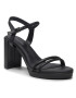 Calvin Klein Sandali Brly Blk Hl Platform HW0HW00705 Črna - Pepit.si