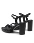 Calvin Klein Sandali Brly Blk Hl Platform HW0HW00705 Črna - Pepit.si