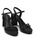 Calvin Klein Sandali Brly Blk Hl Platform HW0HW00705 Črna - Pepit.si