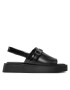 Calvin Klein Sandali Dress Wedge Sandal W/Hw HW0HW01605 Črna - Pepit.si