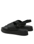 Calvin Klein Sandali Flatform Sandal Hf HW0HW01139 Črna - Pepit.si