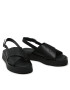 Calvin Klein Sandali Flatform Sandal Hf HW0HW01139 Črna - Pepit.si