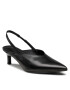 Calvin Klein Sandali Geo Stil Slingback Pump 50 HW0HW01345 Črna - Pepit.si