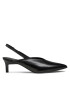 Calvin Klein Sandali Geo Stil Slingback Pump 50 HW0HW01345 Črna - Pepit.si