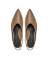 Calvin Klein Sandali Geo Stil Slingback Pump 50 HW0HW01345 Rjava - Pepit.si