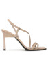 Calvin Klein Sandali Geo Stiletto Asy Sandal HW0HW01609 Bež - Pepit.si