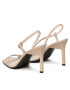 Calvin Klein Sandali Geo Stiletto Asy Sandal HW0HW01609 Bež - Pepit.si