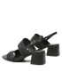 Calvin Klein Sandali Squared Blk Hl Sandal 45 He HW0HW01635 Črna - Pepit.si