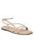 Calvin Klein Sandali Squared Sandal HW0HW01603 Bež - Pepit.si