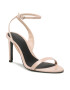 Calvin Klein Sandali Stiletto Sandal 90- Patent HW0HW01632 Bež - Pepit.si