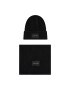 Calvin Klein Set šal + kapa Contrast Edge Beanie Scarf K50K507499 Črna - Pepit.si