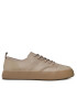 Calvin Klein Modne superge Low Top Lace Up Lth HM0HM01045 Rjava - Pepit.si