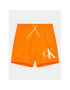 Calvin Klein Swimwear Kopalne hlače KV0KV00023 Oranžna Regular Fit - Pepit.si