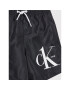 Calvin Klein Swimwear Kopalne hlače Medium Drawstring KV0KV00002 Črna Regular Fit - Pepit.si