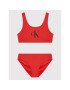 Calvin Klein Swimwear Kopalni kostum KY0KY00013 Rdeča - Pepit.si