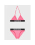 Calvin Klein Swimwear Kopalni kostum KY0KY00026 Roza - Pepit.si