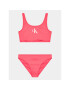 Calvin Klein Swimwear Kopalni kostum KY0KY00029 Roza - Pepit.si