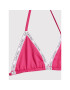 Calvin Klein Swimwear Kopalni kostum Logo Tape KY0KY00008 Roza - Pepit.si