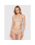 Calvin Klein Underwear Nedrček brez kosti 000QF6039E Bež - Pepit.si