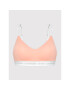 Calvin Klein Underwear Nedrček brez kosti 000QF6094E Roza - Pepit.si