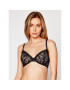 Calvin Klein Underwear Nedrček s kostjo 000QF6200E Črna - Pepit.si