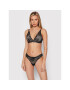 Calvin Klein Underwear Nedrček s kostjo 000QF6396E Črna - Pepit.si