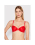 Calvin Klein Underwear Nedrček s kostjo 000QF6790E Rdeča - Pepit.si