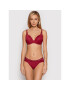 Calvin Klein Underwear Push-Up nedrček 000QF6016E Bordo rdeča - Pepit.si