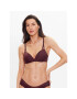 Calvin Klein Underwear Push-Up nedrček 000QF6016E Bordo rdeča - Pepit.si