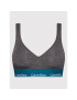 Calvin Klein Underwear Top nedrček 000QF5490E Siva - Pepit.si