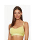 Calvin Klein Underwear Top nedrček 000QF6770E Rumena - Pepit.si