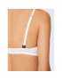 Calvin Klein Underwear Trikotni nedrček 000QF5953E Bela - Pepit.si