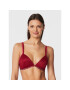 Calvin Klein Underwear Trikotni nedrček 000QF6199E Bordo rdeča - Pepit.si