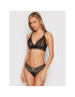 Calvin Klein Underwear Trikotni nedrček 000QF6647E Črna - Pepit.si