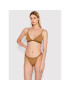 Calvin Klein Underwear Trikotni nedrček 000QF6758E Rjava - Pepit.si