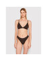 Calvin Klein Underwear Trikotni nedrček 000QF6758E Rjava - Pepit.si