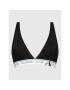 Calvin Klein Underwear Trikotni nedrček 000QF6763E Črna - Pepit.si