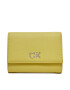 Calvin Klein Velika ženska denarnica Re-Lock Trifold Md K60K608994 Rumena - Pepit.si