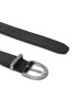 Calvin Klein Ženski pas Ck Must Metal Loop Rnd Belt 25Mm K60K610158 Črna - Pepit.si