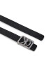 Calvin Klein Ženski pas Mono Plaque Rev Lthr Belt 25Mm K60K611487 Črna - Pepit.si